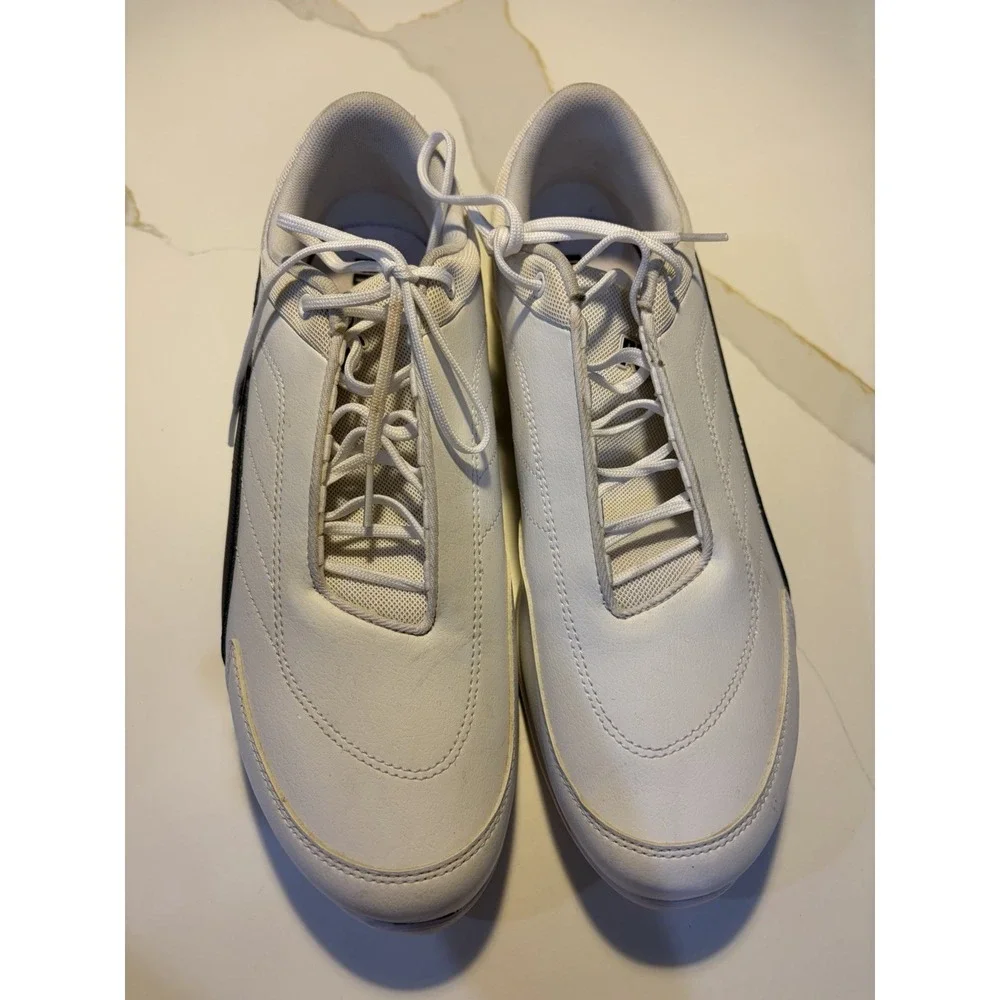 Puma white black